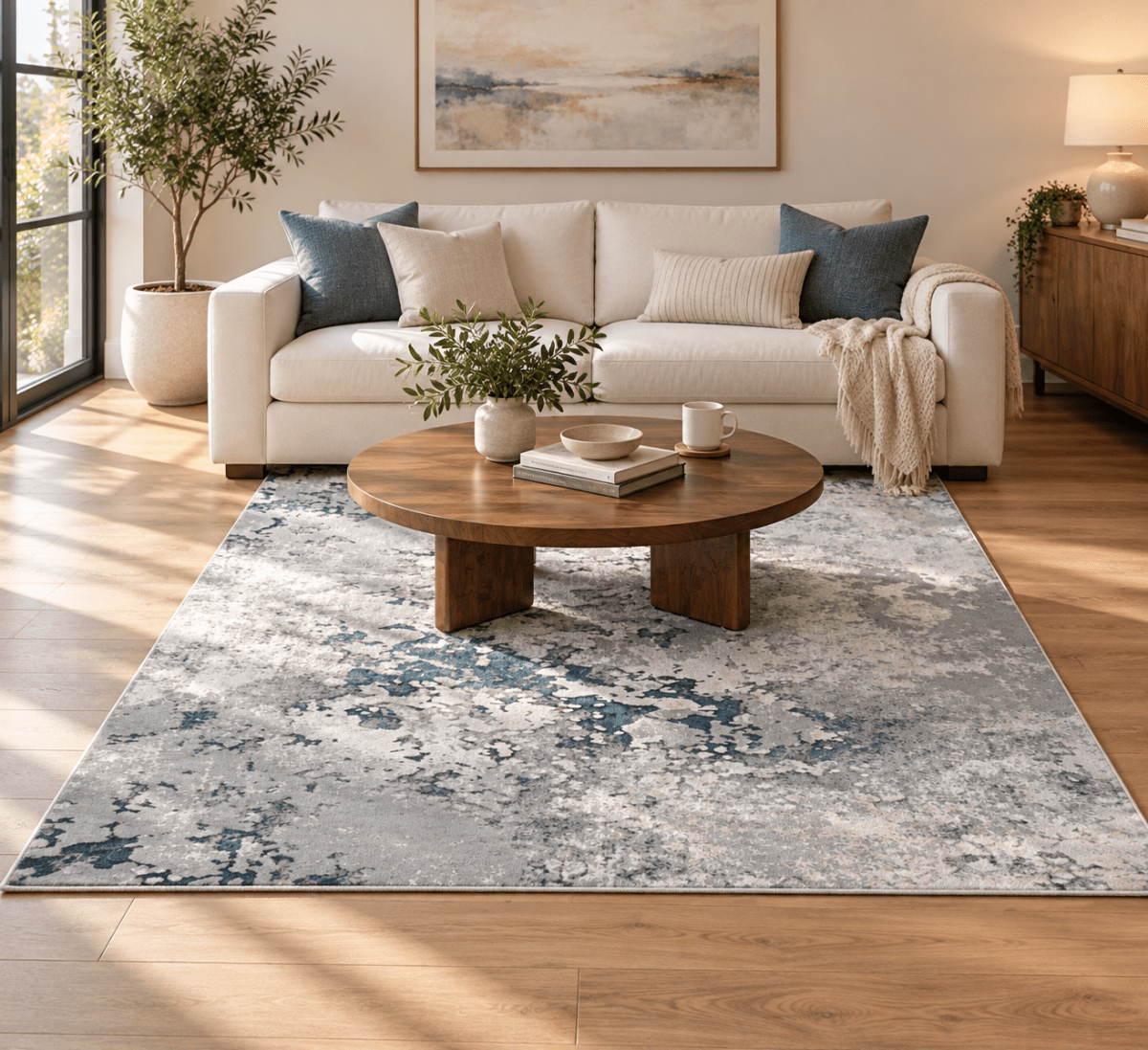 Arte 5737 Gris Azul - Kodaz CarpetKodaz Carpet
