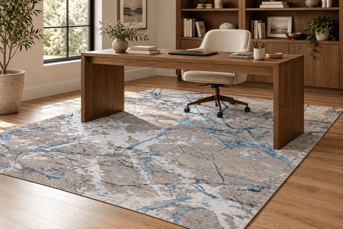 Arte 6093 Gris Azul - Kodaz CarpetKodaz Carpet