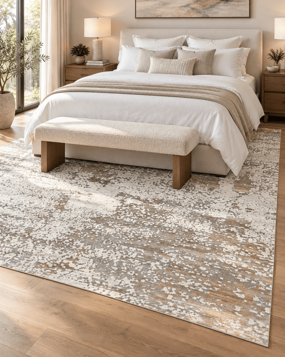 Arte 8500 Blanco Dorado - Kodaz CarpetKodaz Carpet