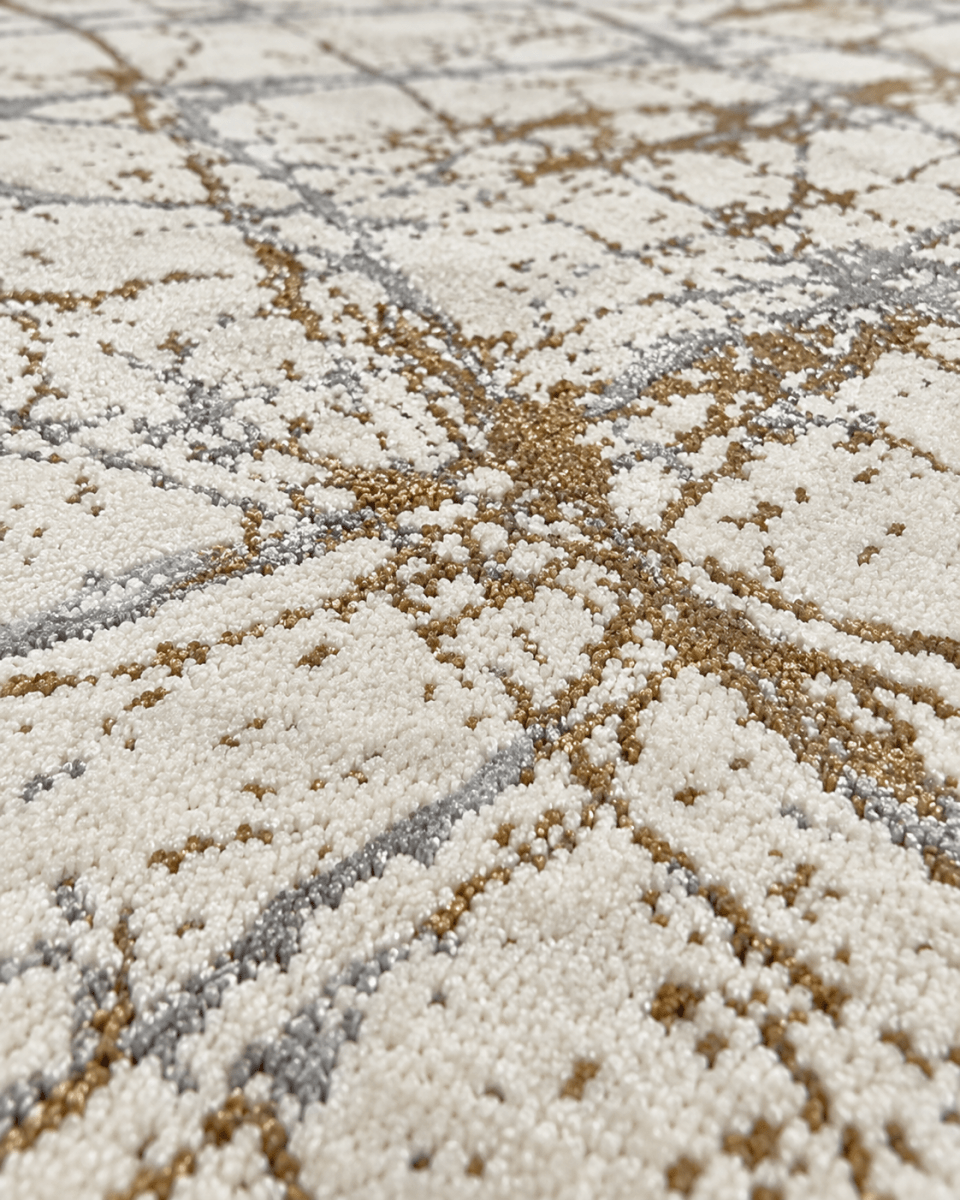 Arte 9018 Blanco Dorado - Kodaz CarpetKodaz Carpet