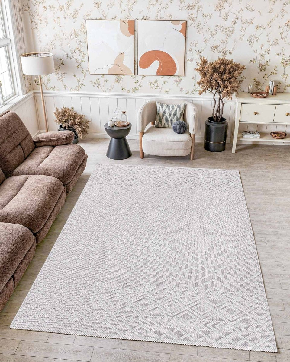 Athena 383 Blanco Hueso - Kodaz CarpetKodaz Carpet