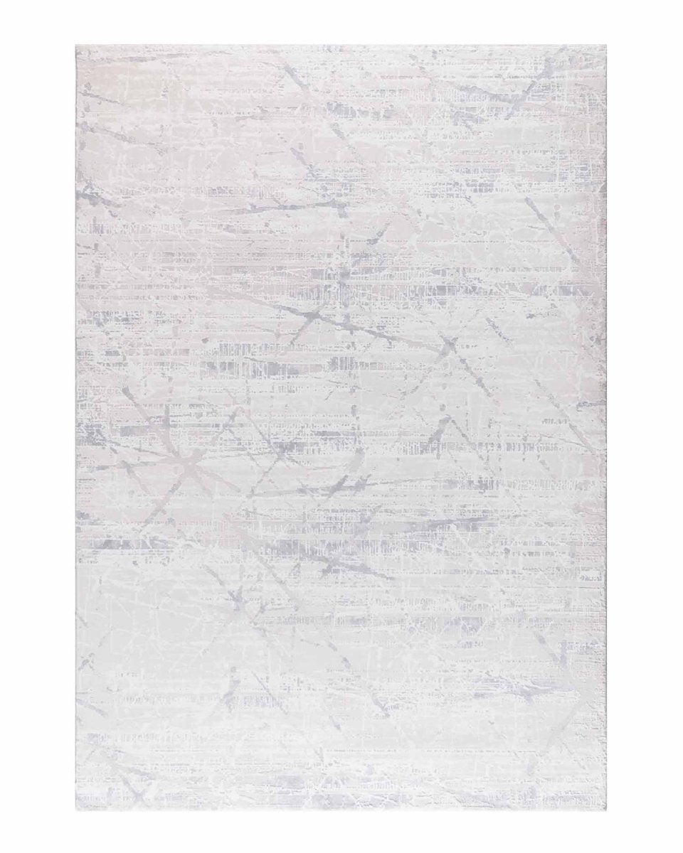 Beta 3901C Blanco Plateado | Alfombra - Kodaz CarpetKodaz Carpet