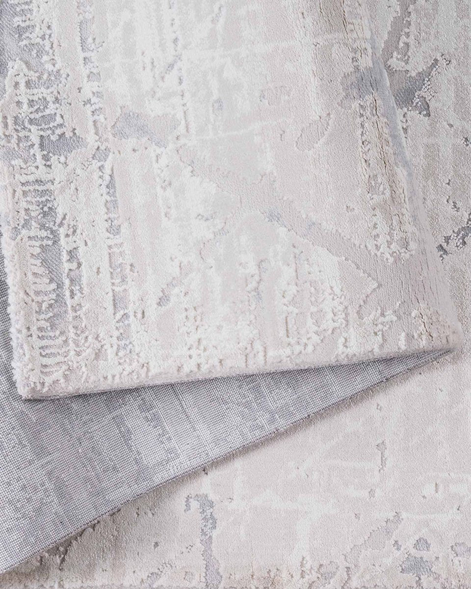 Beta 3901C Blanco Plateado | Alfombra - Kodaz CarpetKodaz Carpet