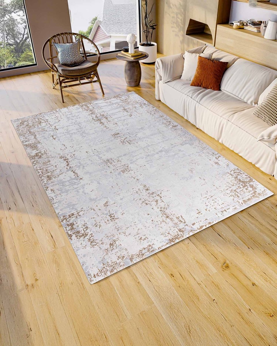 Beta 6154A Blanco Beige | Alfombra - Kodaz CarpetKodaz Carpet