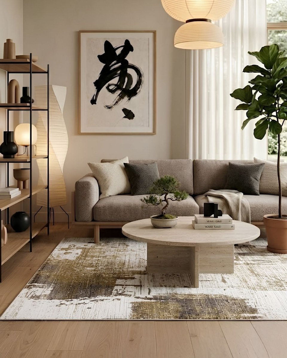 Beta 8057 Crema Dorado - Kodaz CarpetKodaz Carpet