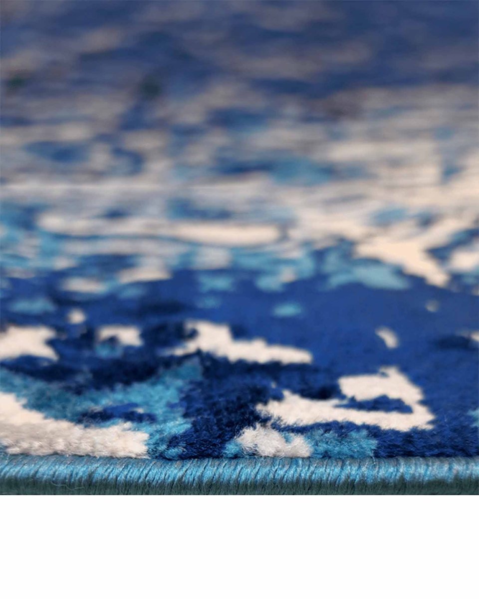 Alfombra Carmel 30200 Azul Marfil Kodaz Carpet