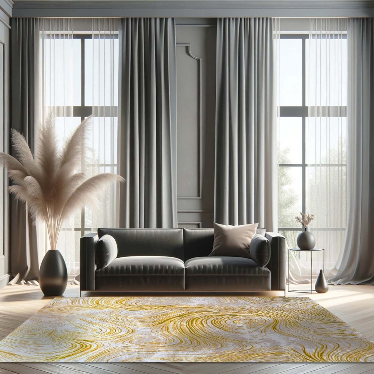 Delta 341 Beige Dorado | Alfombra Kodaz Carpet