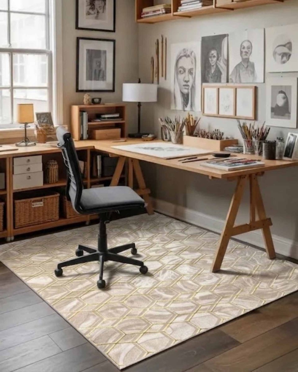 Delta 545A Beige Dorado | Alfombra - Kodaz CarpetKodaz Carpet