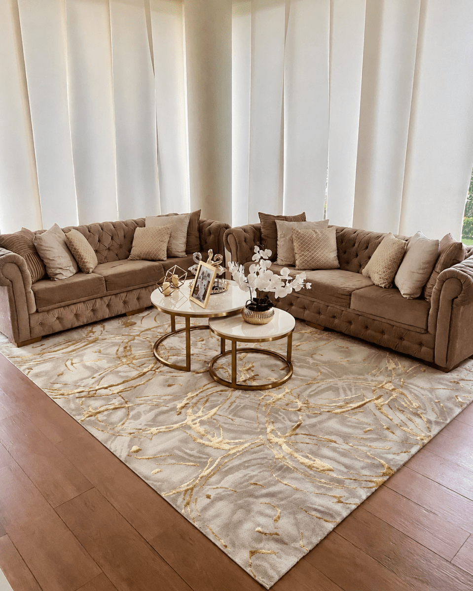 Delta 554 Beige Dorado - Kodaz CarpetKodaz Carpet