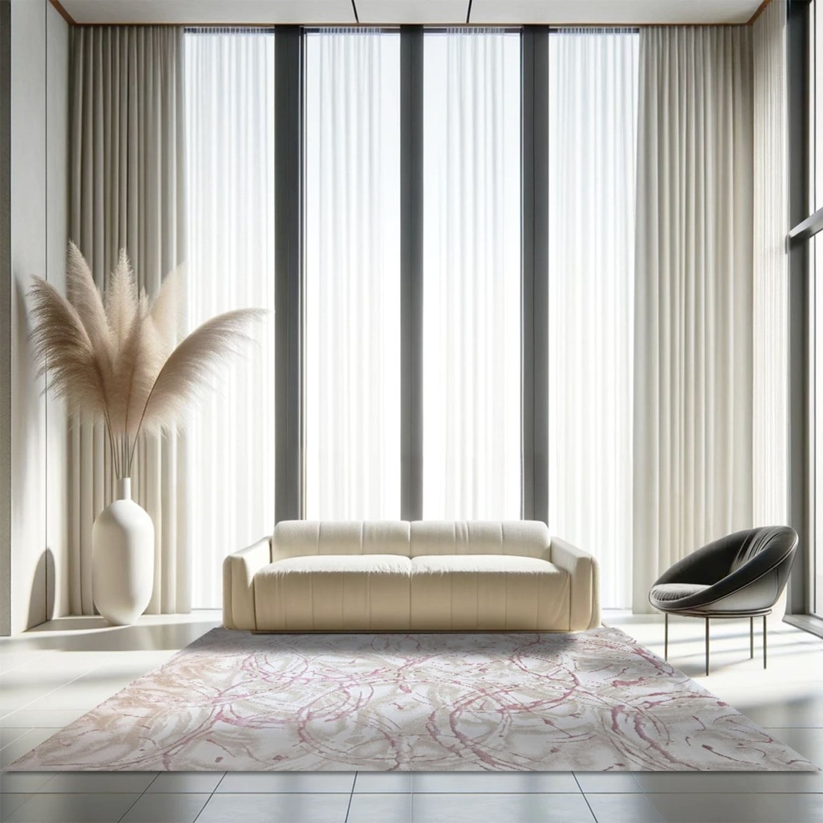 Delta 554A Beige Rosado | Alfombra Kodaz Carpet