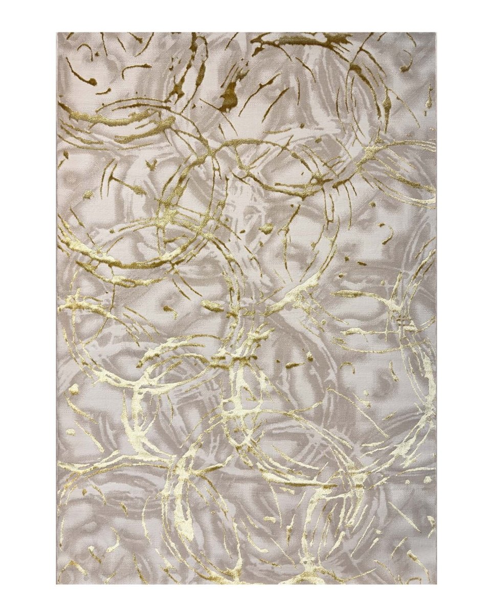 Alfombra Delta 554A Beige Dorado Kodaz Carpet