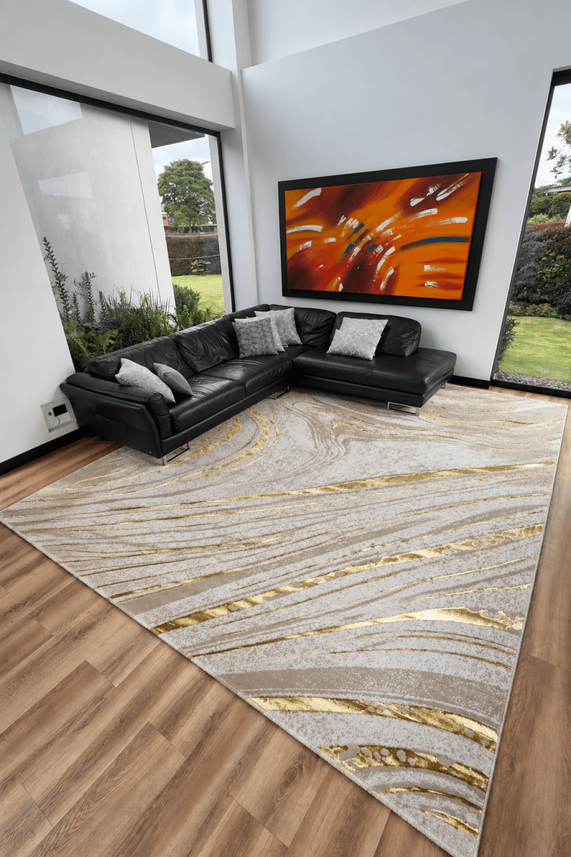 Delta 605 Beige / Dorado - Kodaz CarpetKodaz Carpet