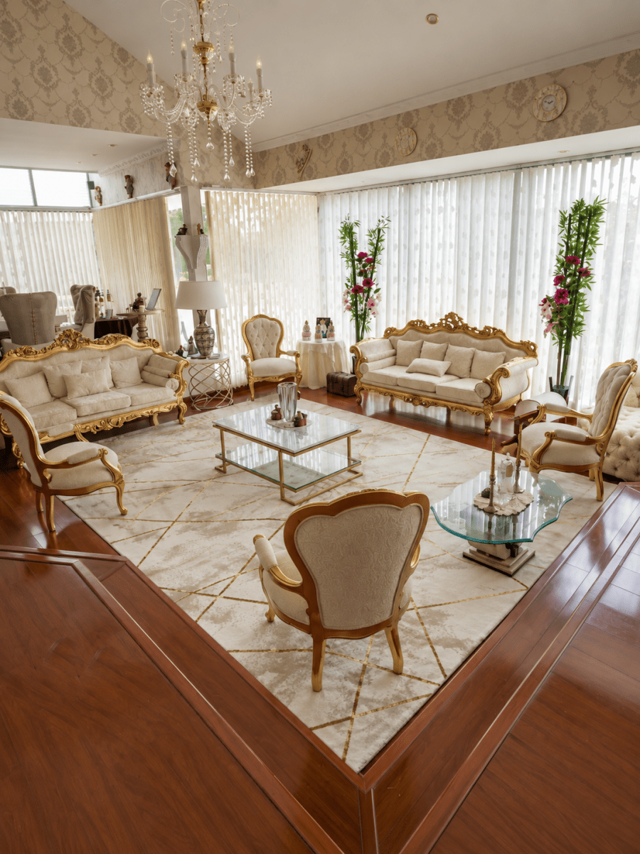 Delta 608 Beige / Dorado - Kodaz CarpetKodaz Carpet