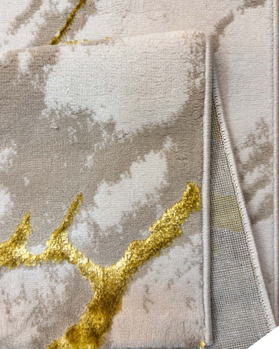 Alfombra Delta 609A Beige Dorado Kodaz Carpet