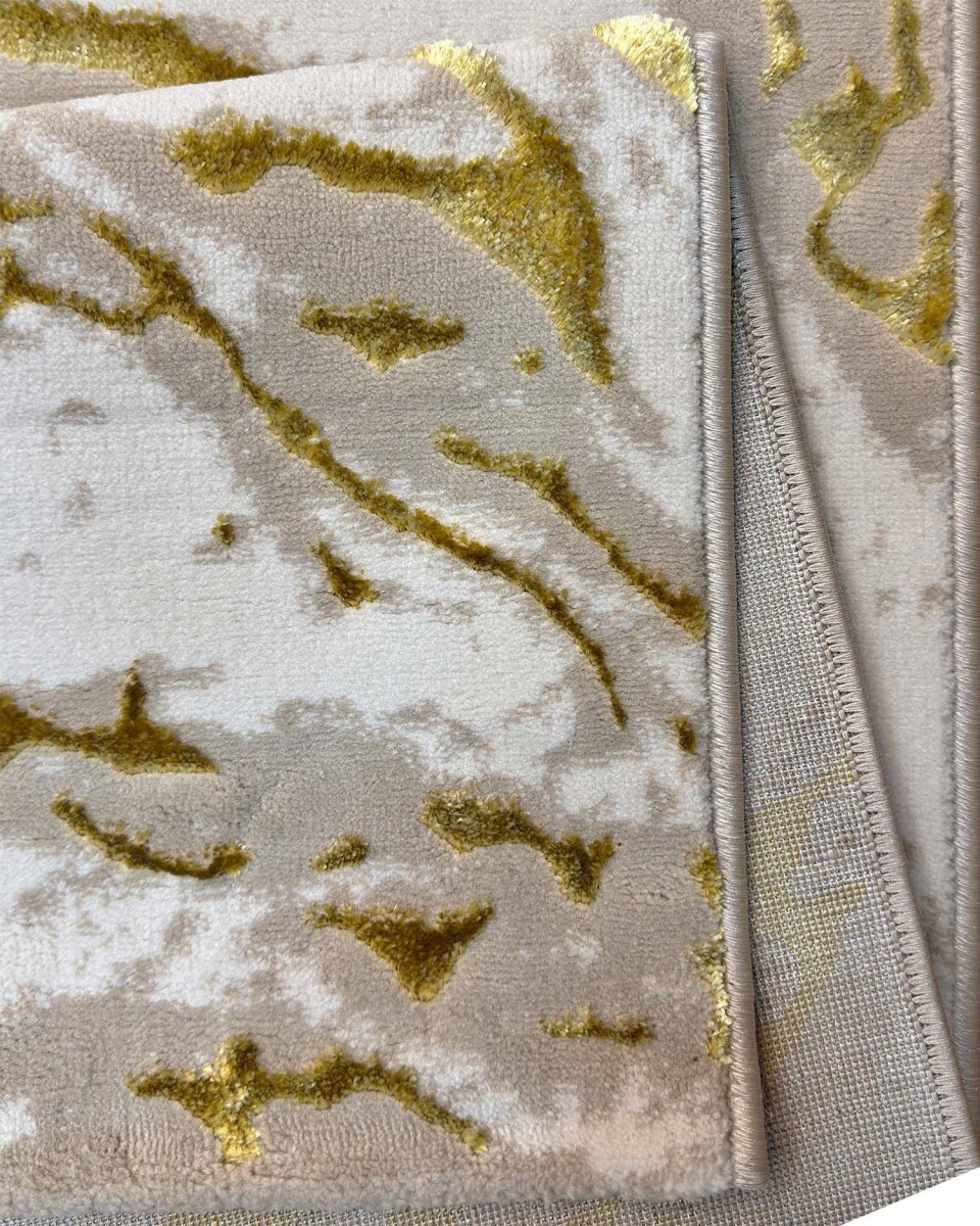 Alfombra Delta 610A Beige Dorado Kodaz Carpet