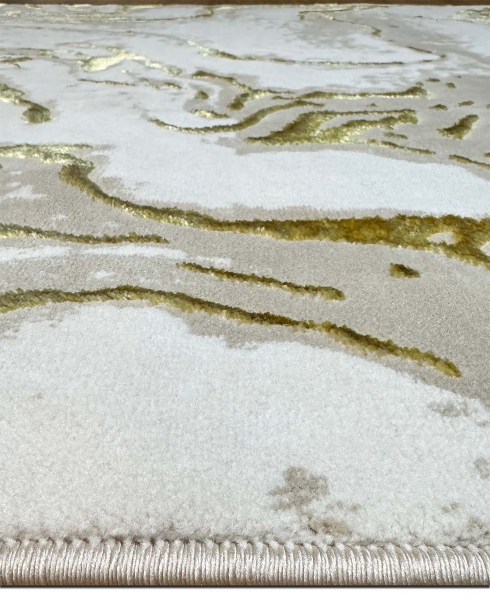 Alfombra Delta 610A Beige Dorado Kodaz Carpet