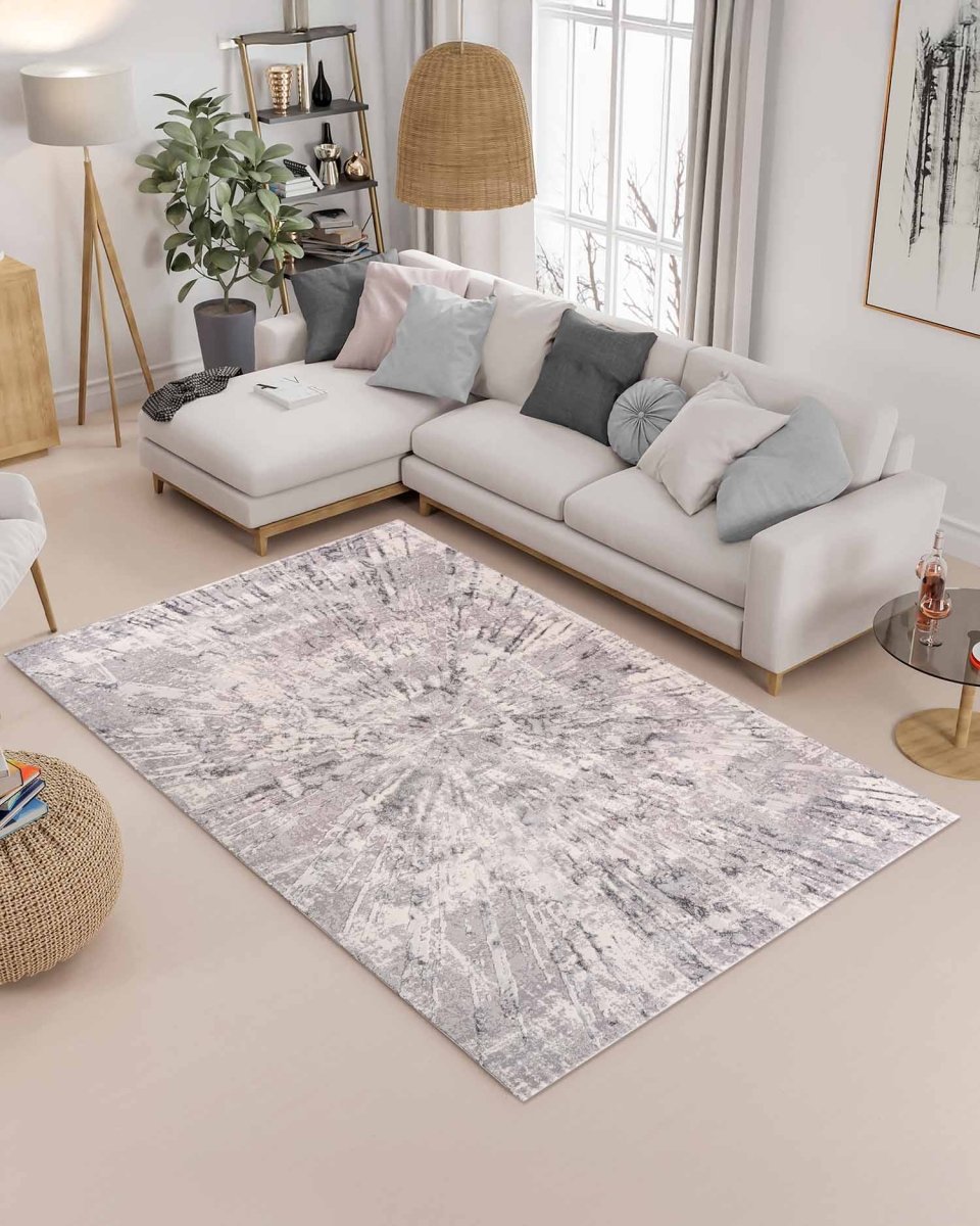 Alfombra Gamma 357A Beige Gris Kodaz Carpet