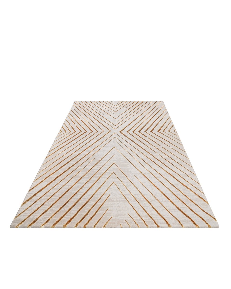 Alfombra Gamma 503A Beige Dorado Kodaz Carpet