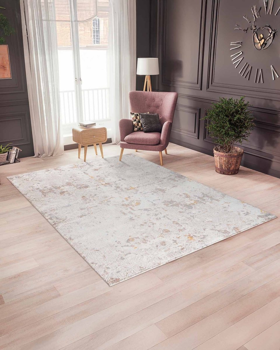 Alfombra Gamma 690A Beige Gris Kodaz Carpet