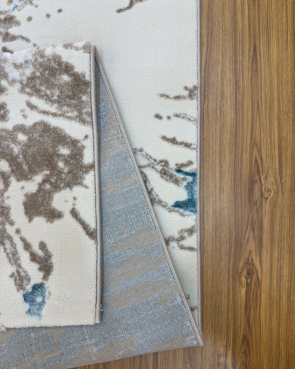 Gamma 691A Beige Azul | Alfombra Kodaz Carpet