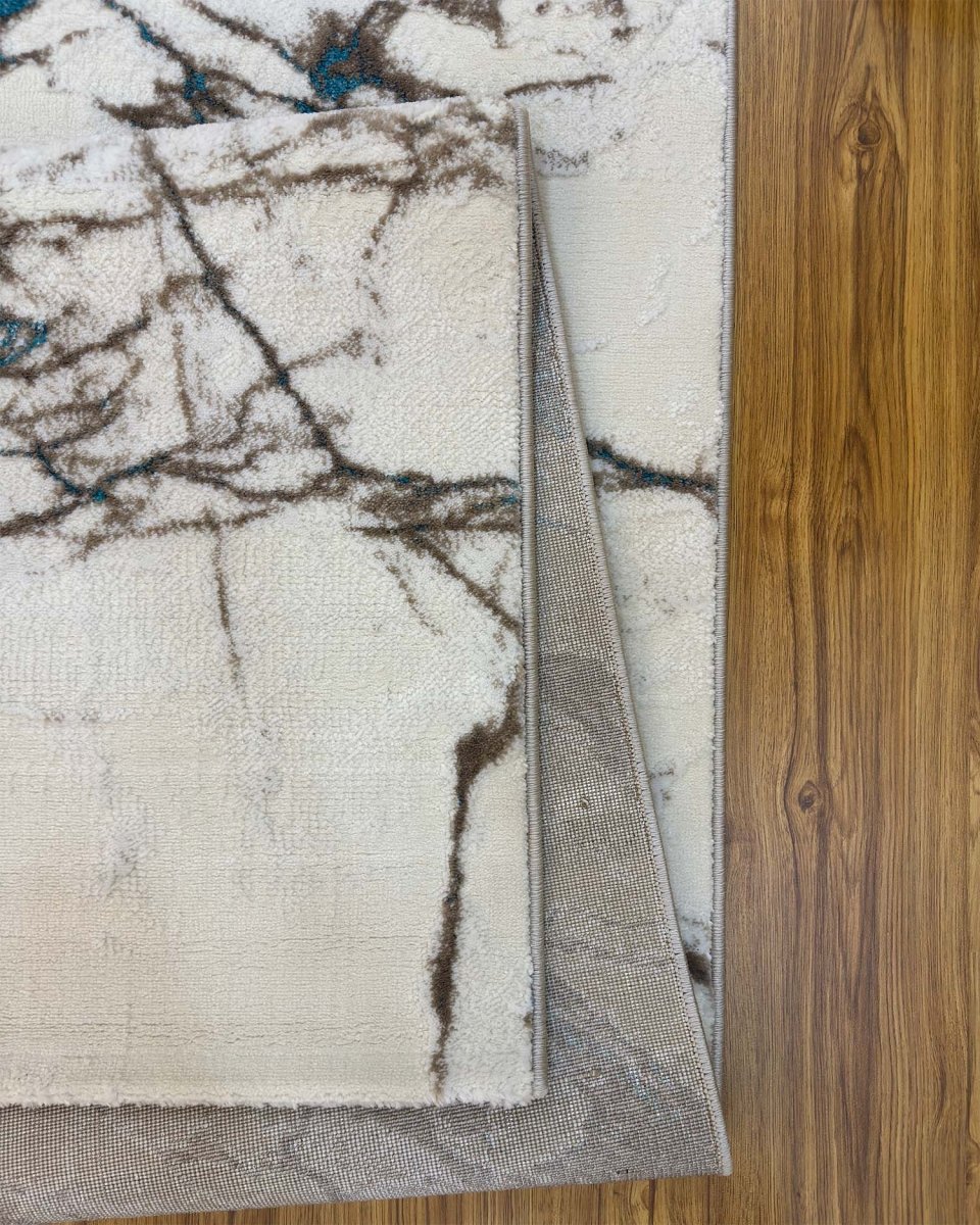 Gamma 692A Beige Azul | Alfombra Kodaz Carpet