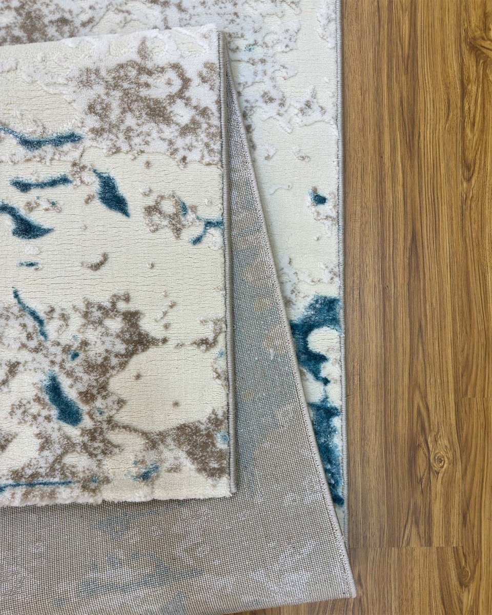 Gamma 695A Beige Azul | Alfombra Kodaz Carpet