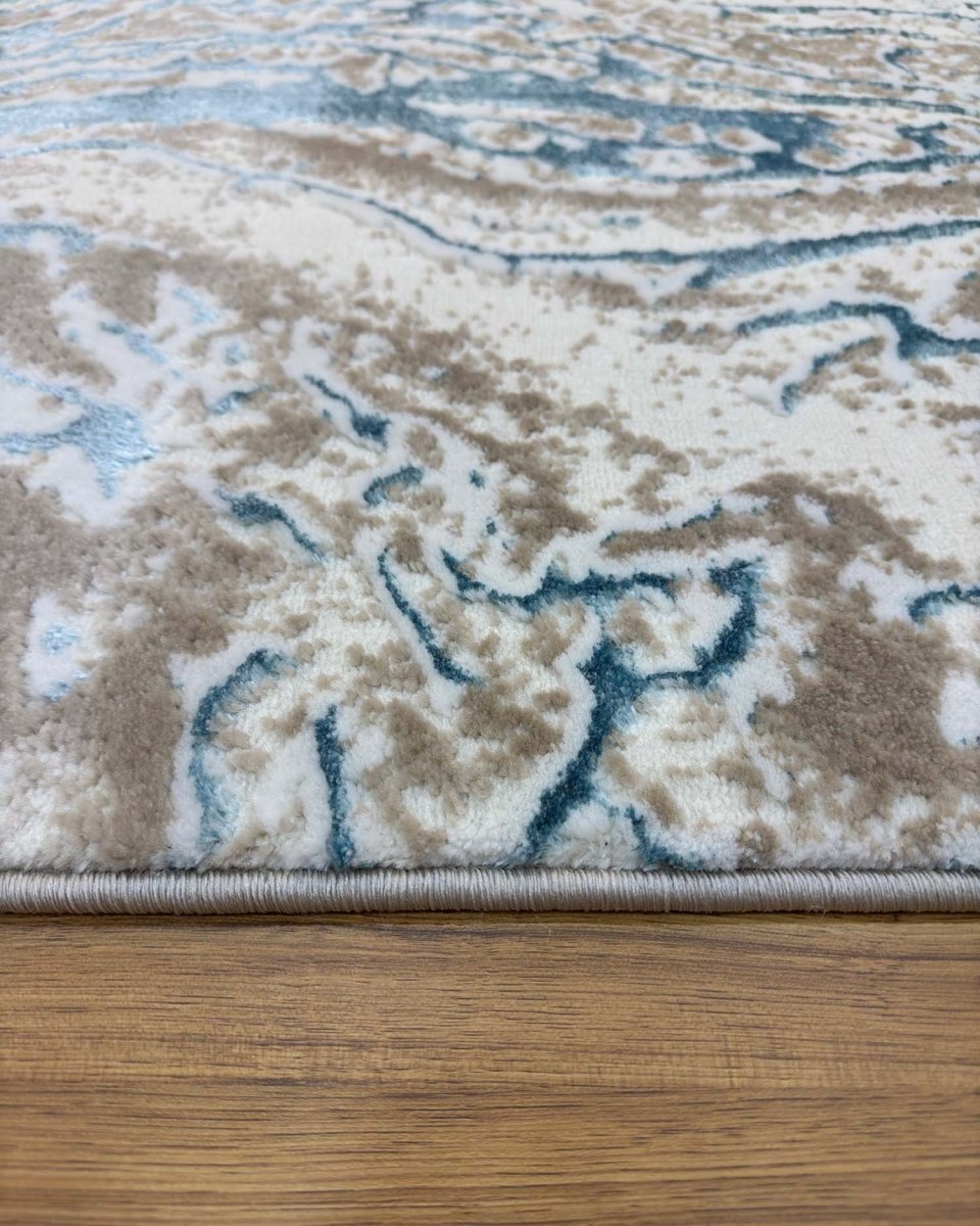 Gamma 696A Beige Azul | Alfombra Kodaz Carpet