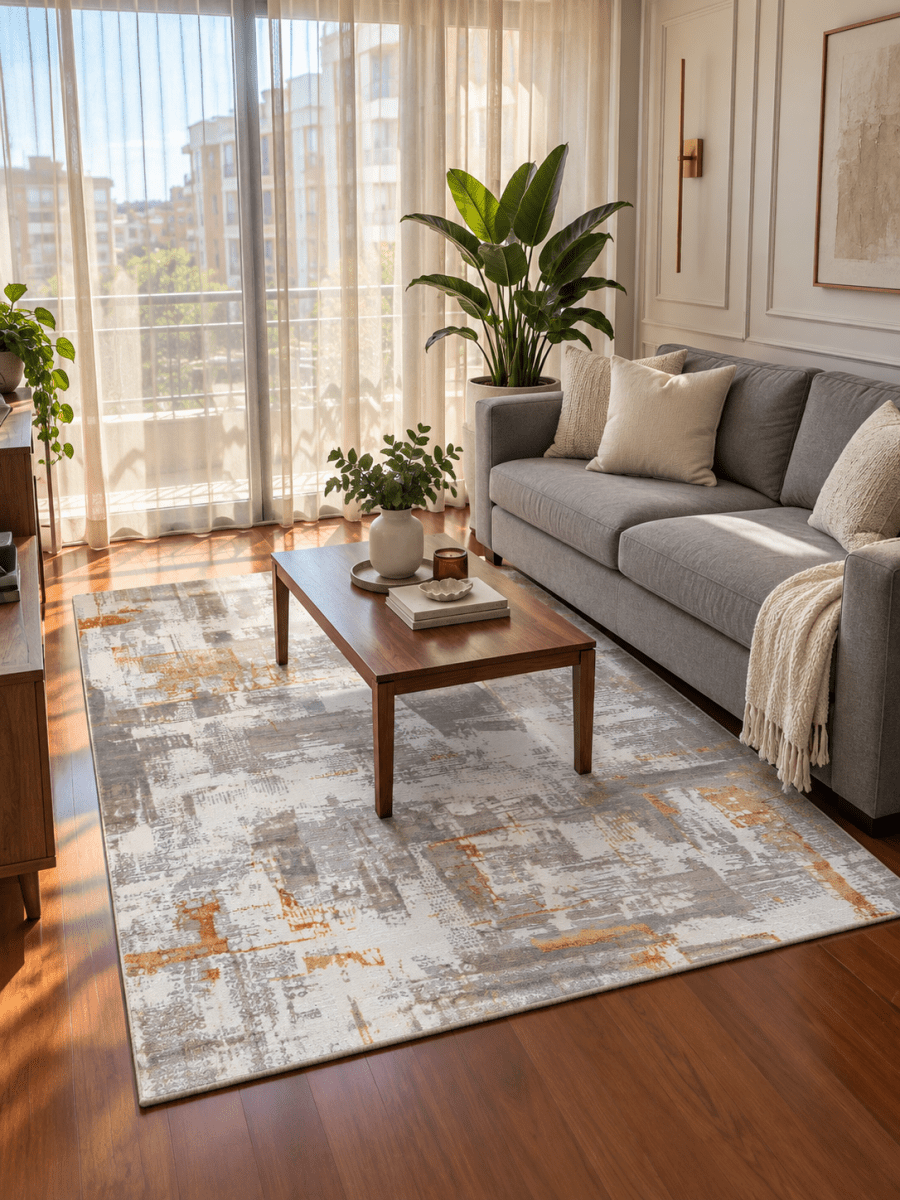 Gamma 743 Blanco Gris - Kodaz CarpetKodaz Carpet