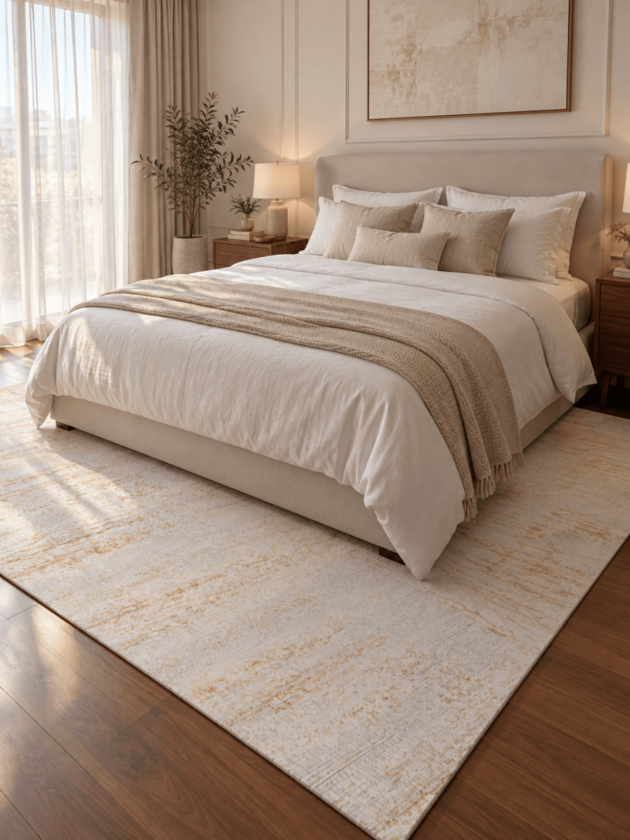 Gamma 780 Blanco Dorado - Kodaz CarpetKodaz Carpet