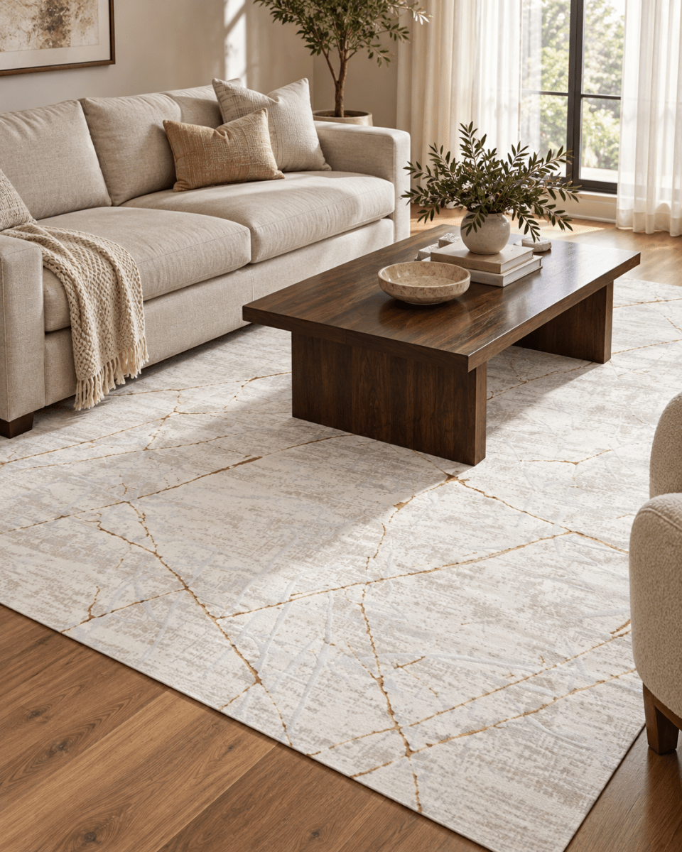 Gamma 848 Beige Dorado - Kodaz CarpetKodaz Carpet