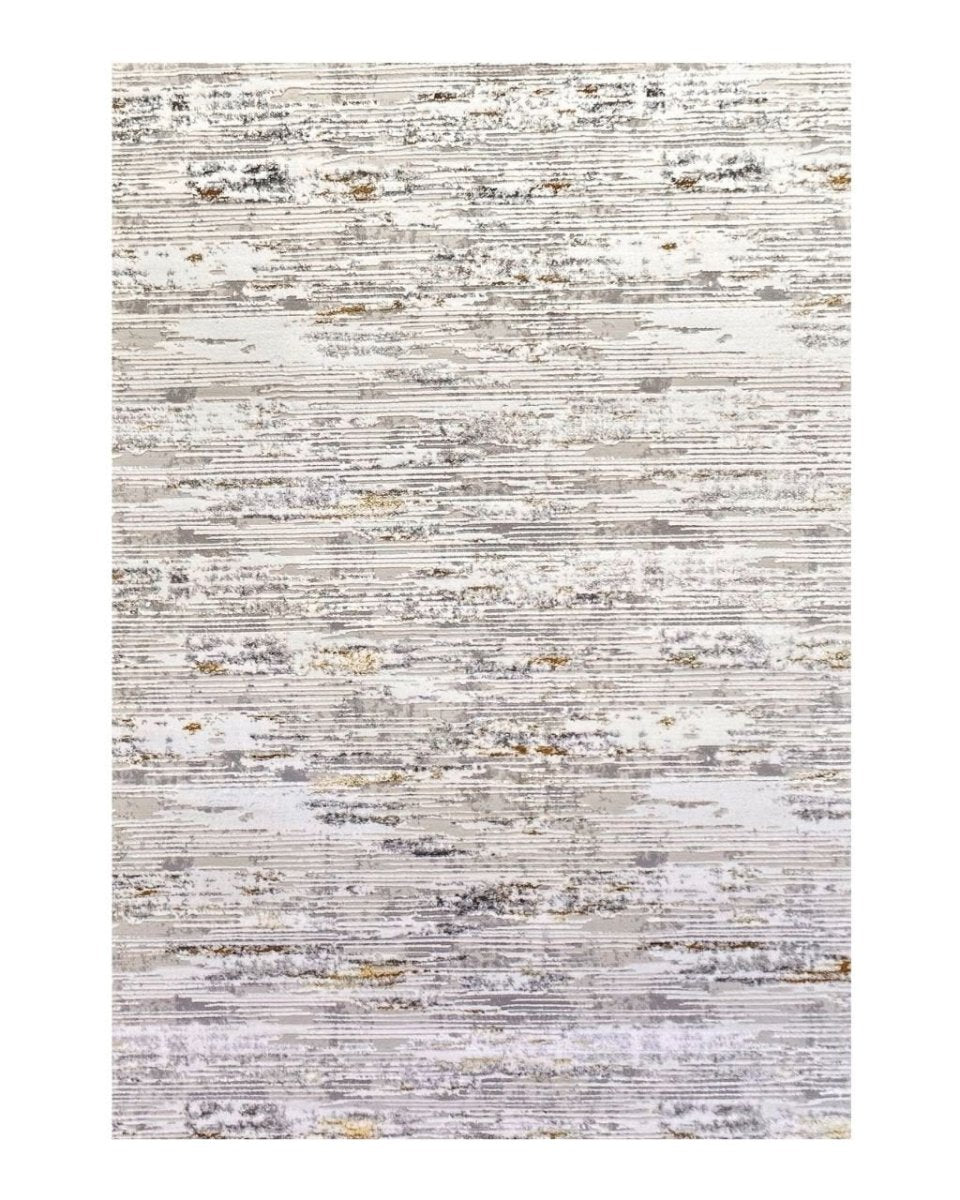 Alfombra Loft 801 Crema Plateado Kodaz Carpet