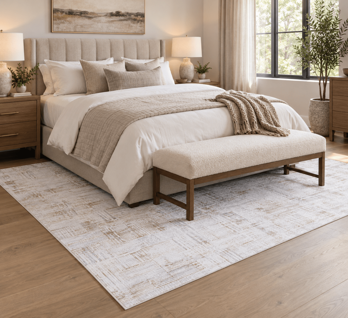 Lotus 255 Blanco Beige - Kodaz CarpetKodaz Carpet