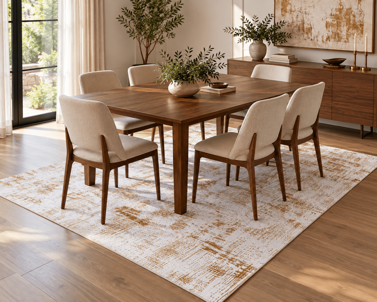 Lotus 255 Blanco Dorado - Kodaz CarpetKodaz Carpet