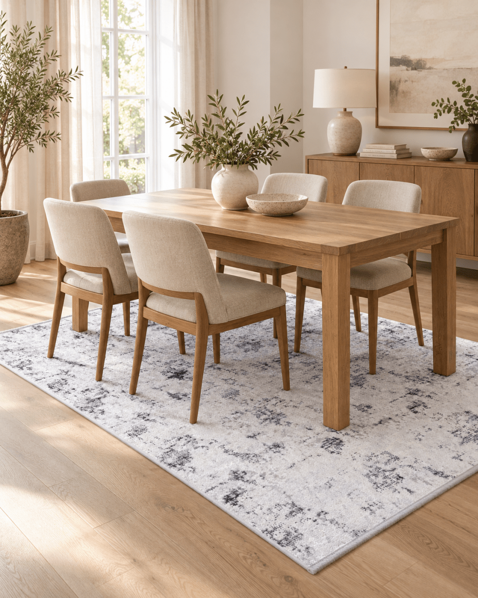 Lotus 2656 Blanco Anthracite - Kodaz CarpetKodaz Carpet