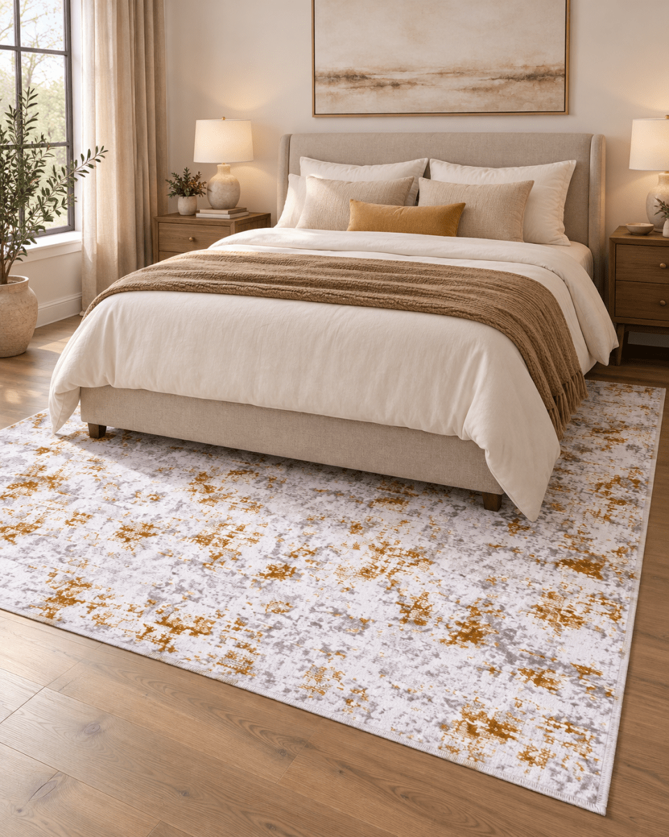 Lotus 2656 Blanco Dorado - Kodaz CarpetKodaz Carpet