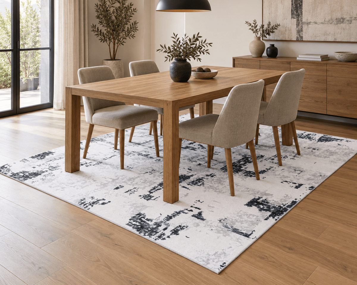 Lotus 291 Blanco Anthracite - Kodaz CarpetKodaz Carpet