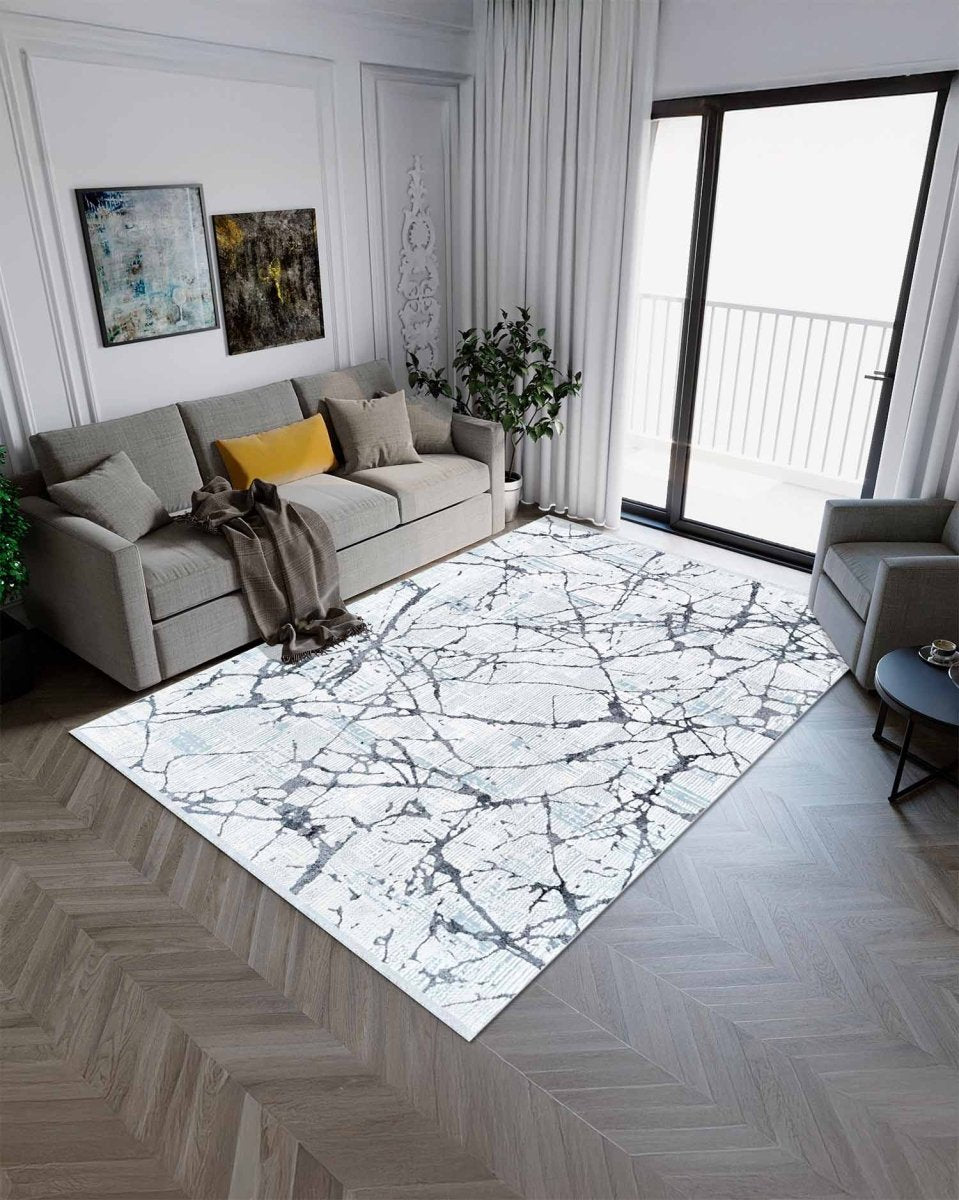 Alfombra Lotus 418 Anthracita Kodaz Carpet