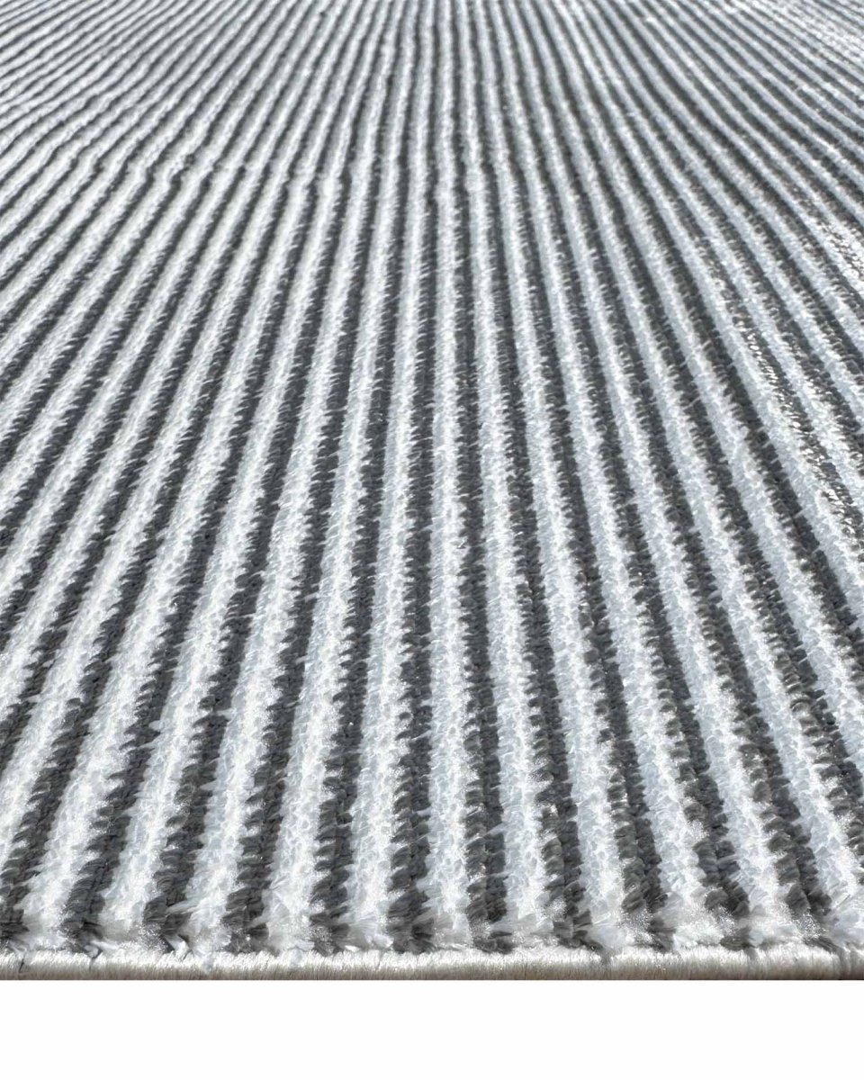 Alfombra Lotus 958 Blanco Anthracita Kodaz Carpet