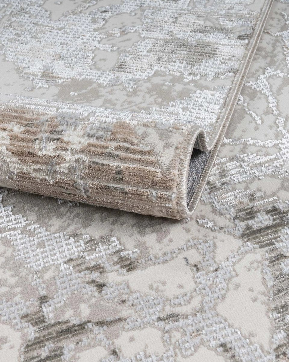 Alfombra Prada 1182A Beige Taupé Kodaz Carpet