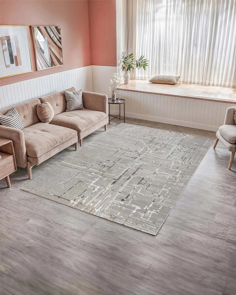 Alfombra Prada 1180 Beige Taupé Kodaz Carpet