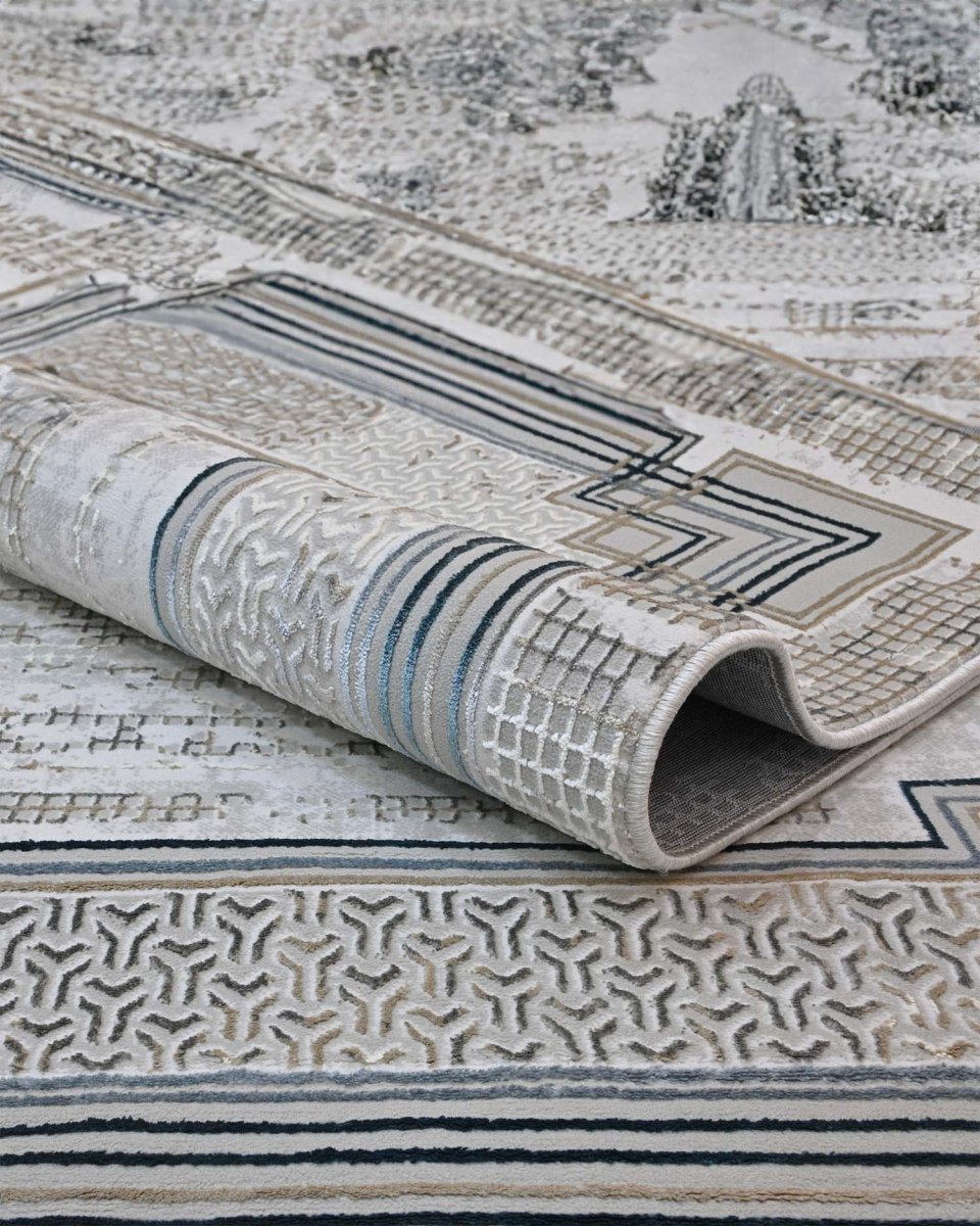 Prada 507A Gris Azul | Alfombra Kodaz Carpet