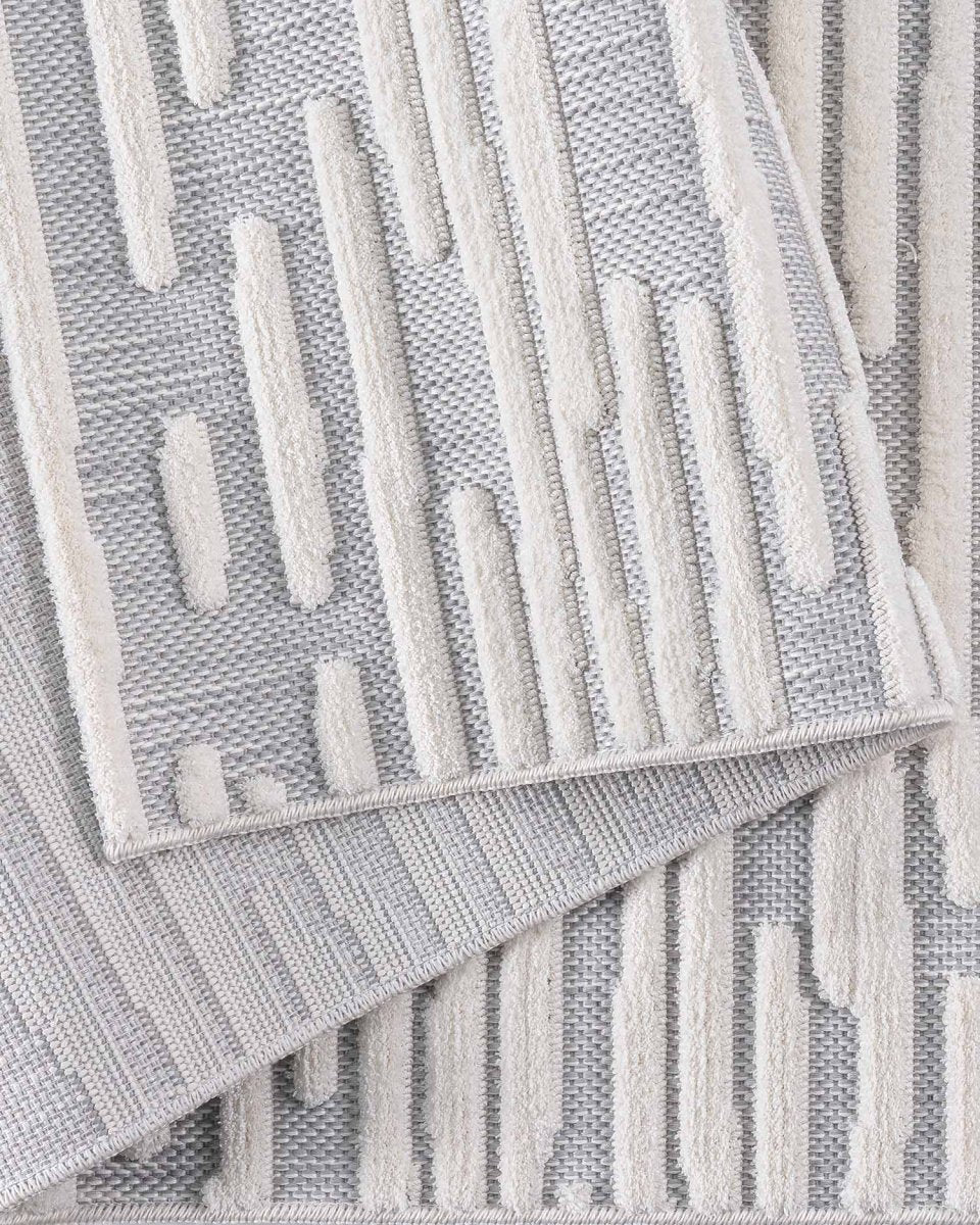 Roma 0023A Blanco Gris | Alfombra - Kodaz CarpetKodaz Carpet