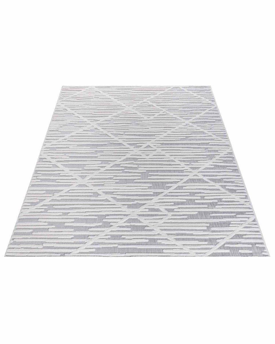 Roma 0024A Blanco Gris | Alfombra - Kodaz CarpetKodaz Carpet