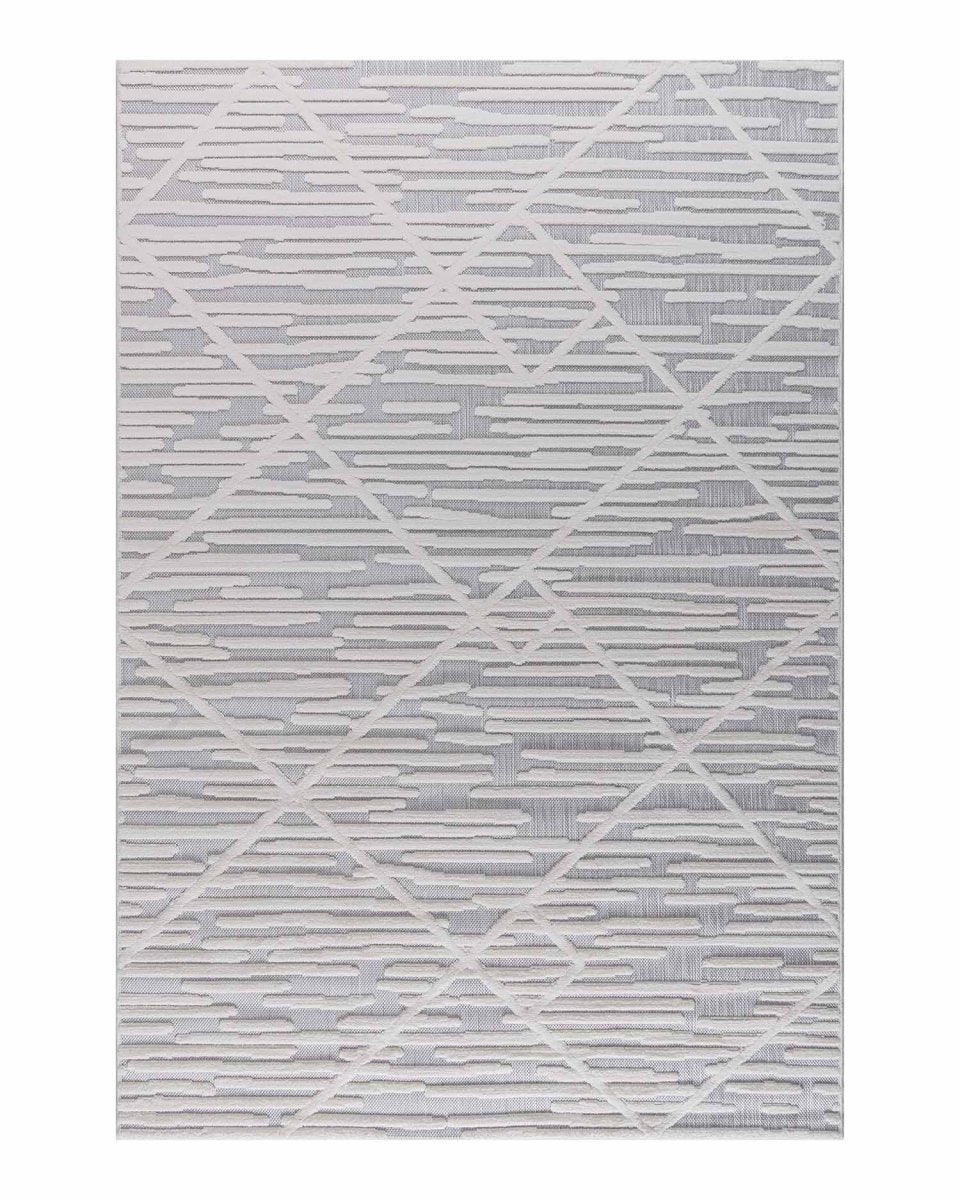 Roma 0024A Blanco Gris | Alfombra - Kodaz CarpetKodaz Carpet