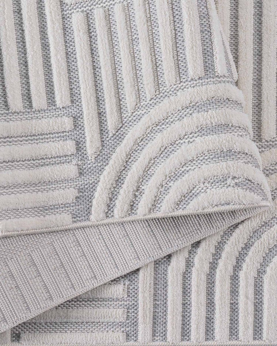 Roma 0026A Blanco Gris | Alfombra - Kodaz CarpetKodaz Carpet