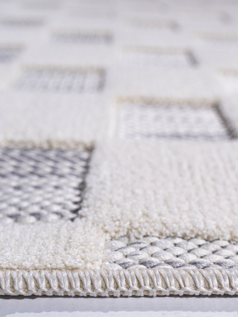 Roma 0041 Blanco Grey - Kodaz CarpetKodaz Carpet