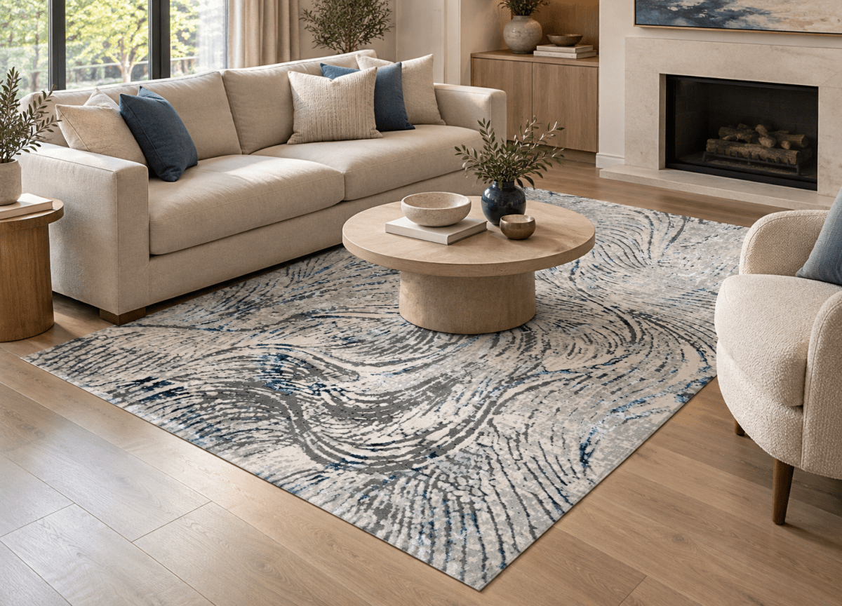 Sigma 189 Gris Azul - Kodaz CarpetKodaz Carpet