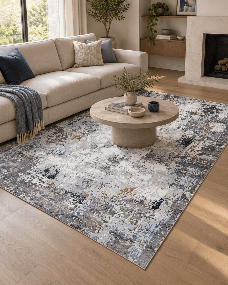 Sigma 23 Gris Azul - Kodaz CarpetKodaz Carpet
