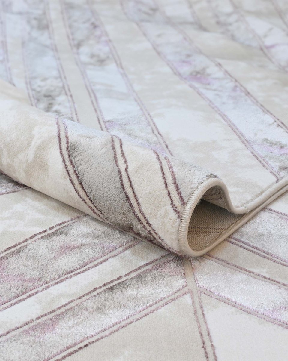 Arte 4313C Beige Lila | Alfombra Kodaz Carpet