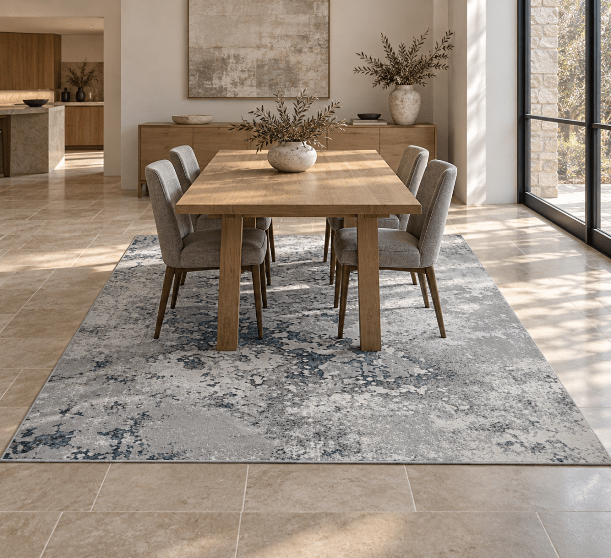 Arte 5737 Gris Azul - Kodaz CarpetKodaz Carpet